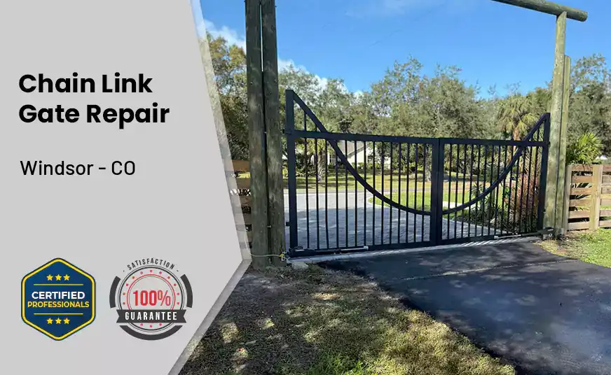 Chain Link Gate Repair Windsor - CO